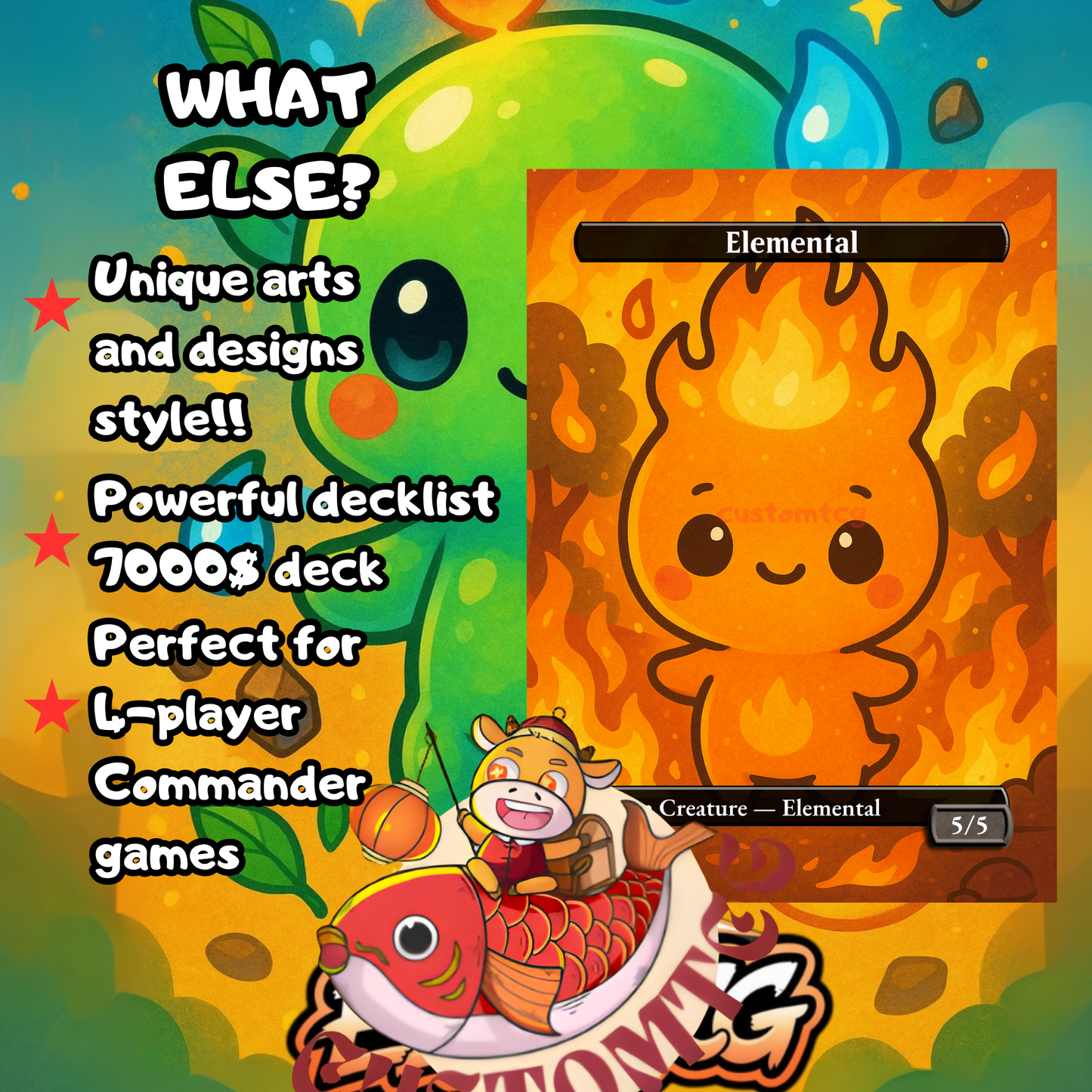 Omnath, Locus Of Creation Custom Deck
