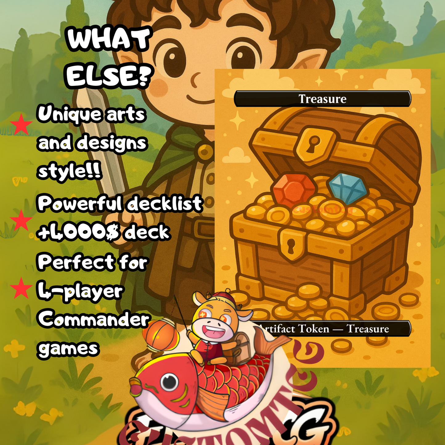Frodo And Sam Chibi Deck