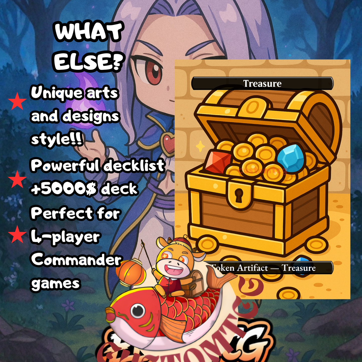 Kuja, Genome Sorcerer Chibi Deck