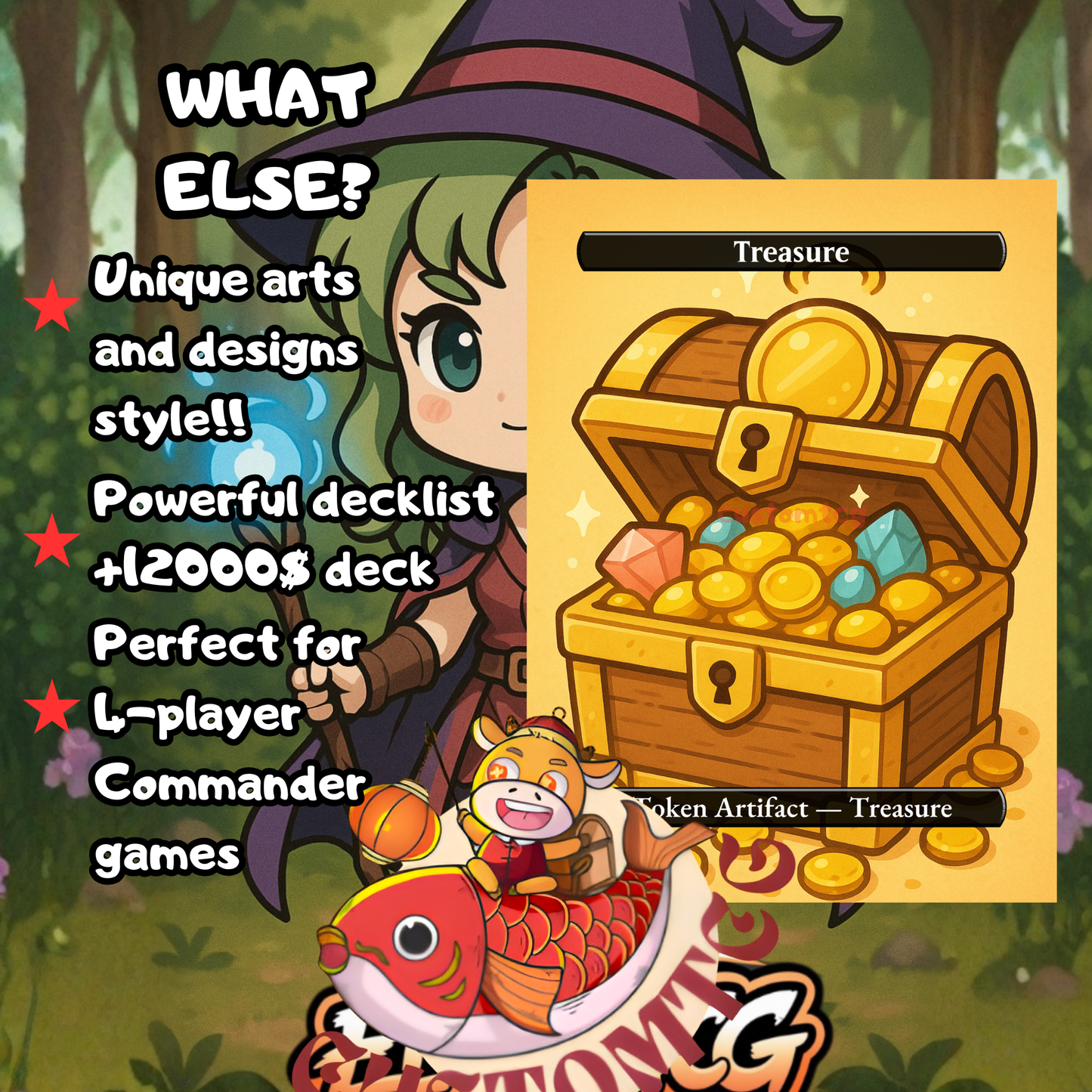 Terra, Magical Adept Chibi Deck