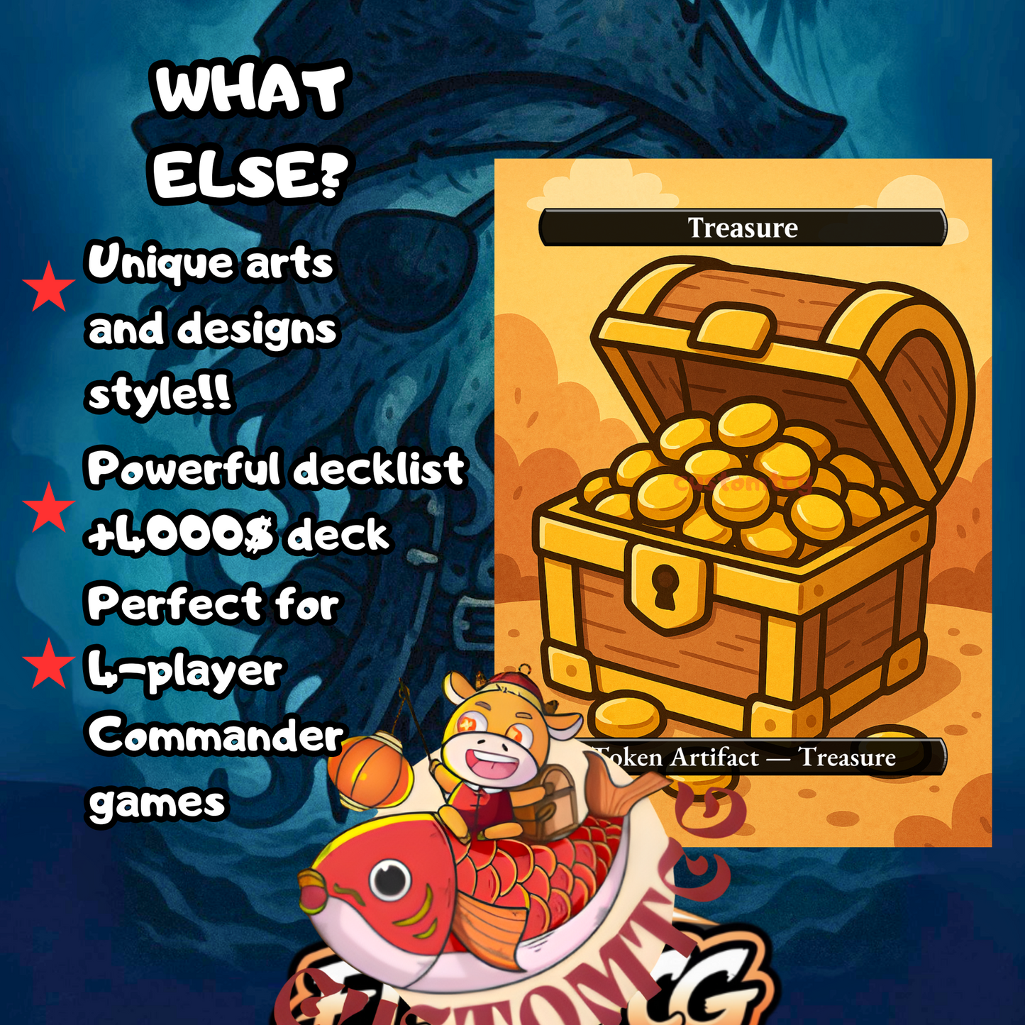 Captain N'ghathrod Chibi Deck