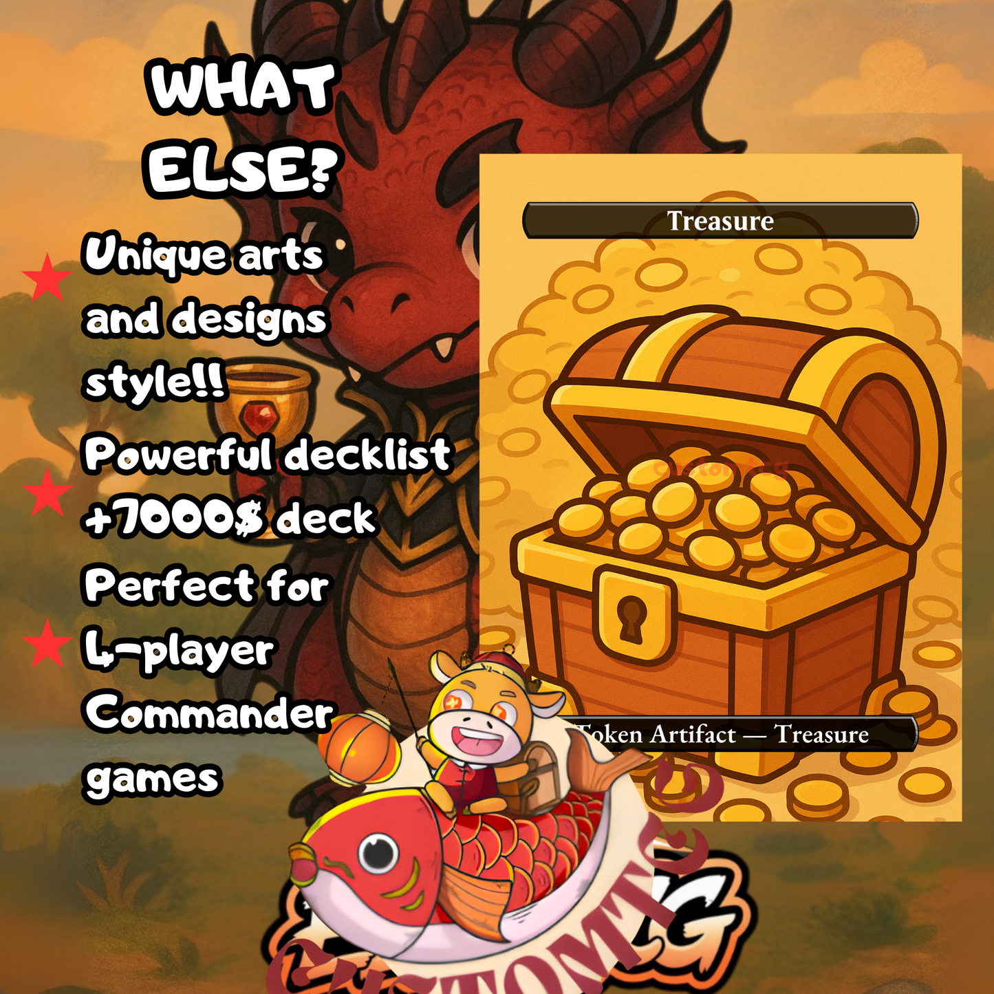 Korvold, Fae-Cursed King Chibi Deck
