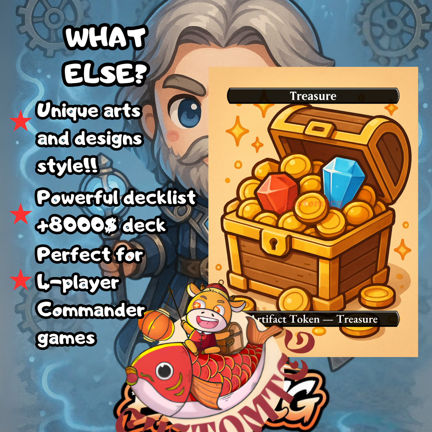 Urza, Chief Artificer Chibi Deck