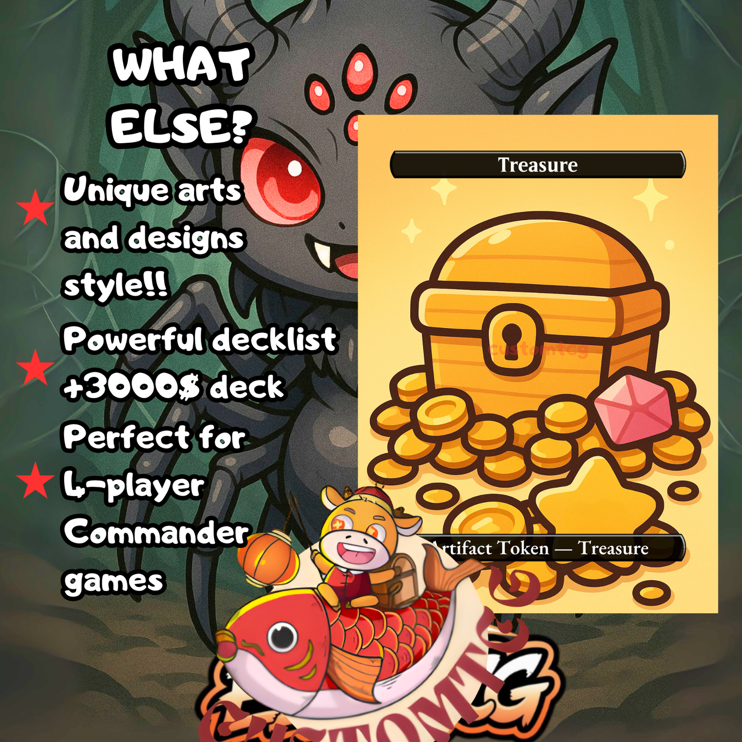 Shelob, Child of Ungoliant Chibi Deck