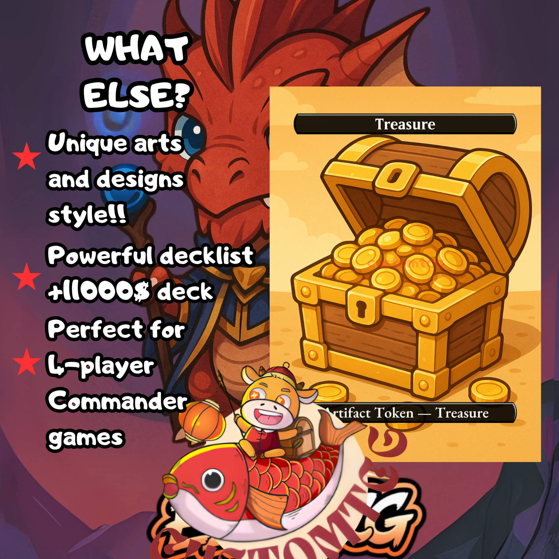 mtg niv mizzet parun commander deck Niv-Mizzet, Parun Chibi Deck – Elkoychibi