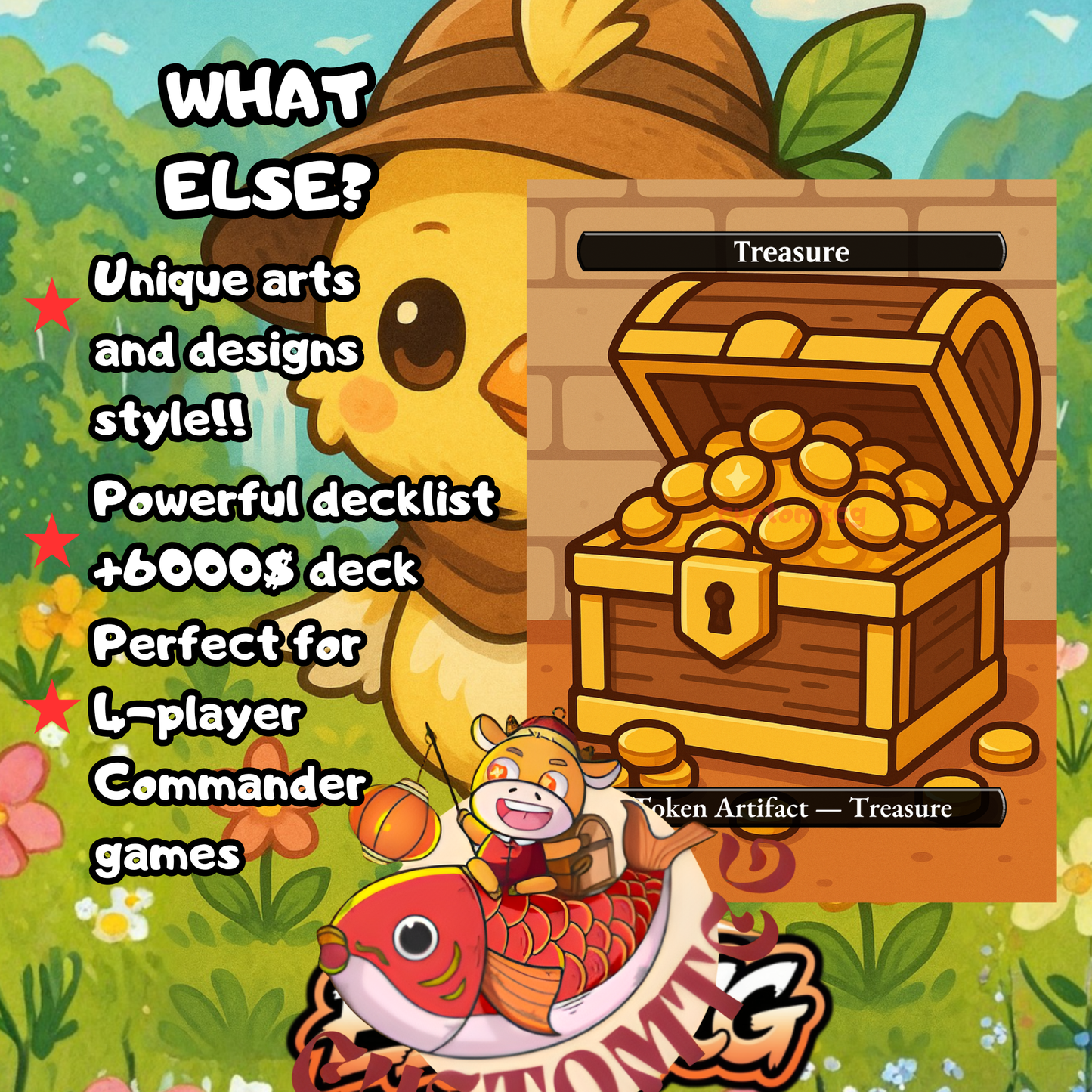 Choco, Seeker of Paradise Chibi Deck