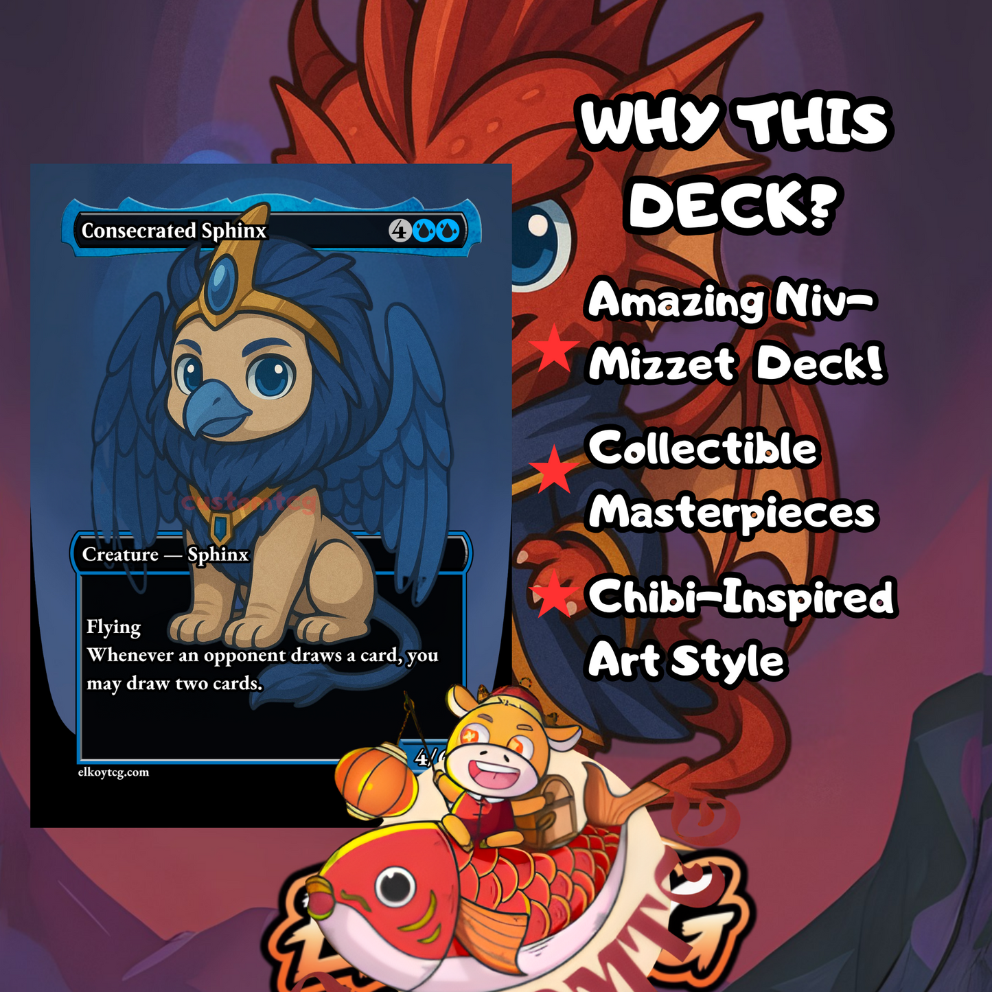 Niv-Mizzet, Parun Chibi Deck