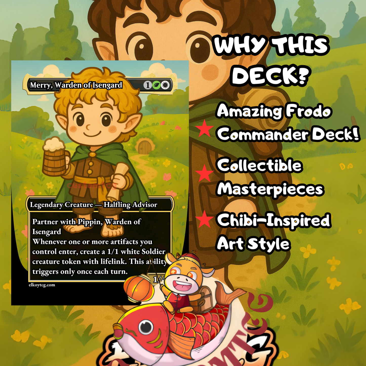 Frodo And Sam Chibi Deck