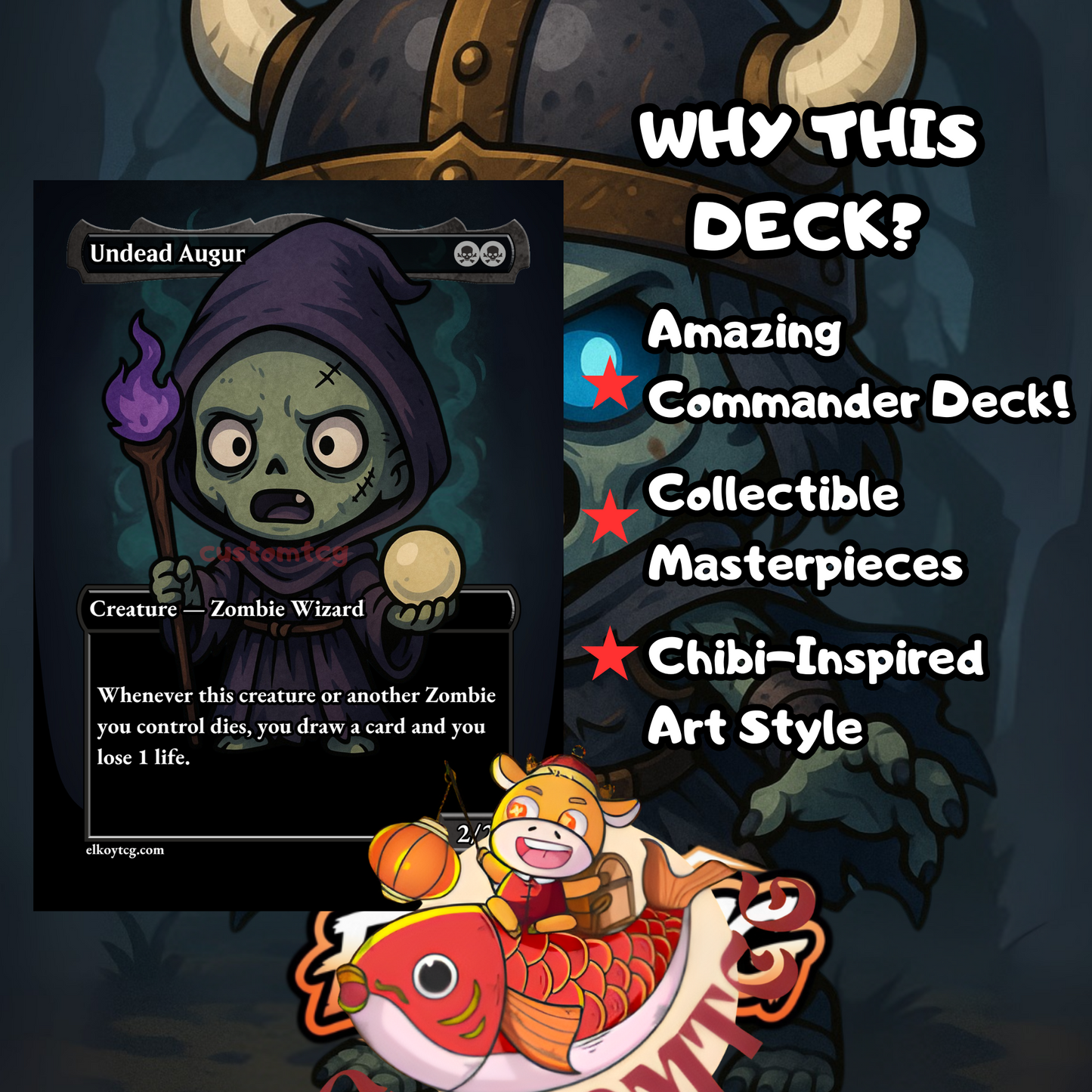 Wilhelt, the Rotcleaver Chibi Deck