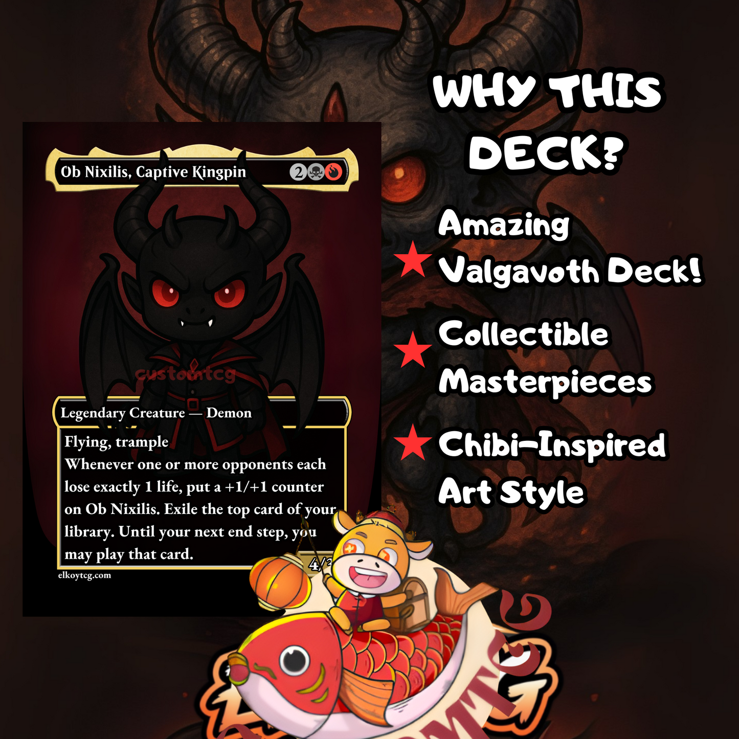 Valgavoth Chibi Deck