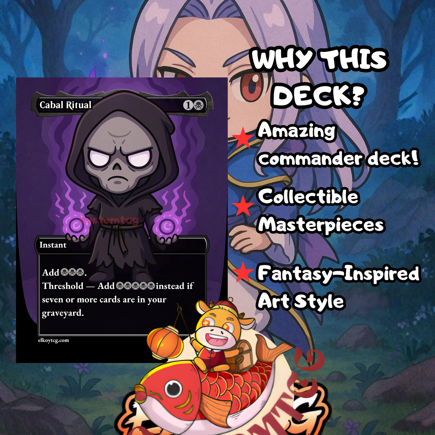 Kuja, Genome Sorcerer Chibi Deck