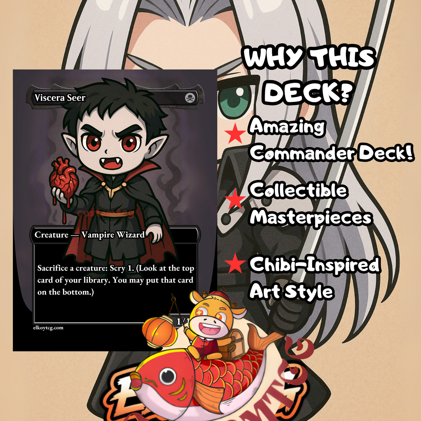 Sephiroth Chibi Deck