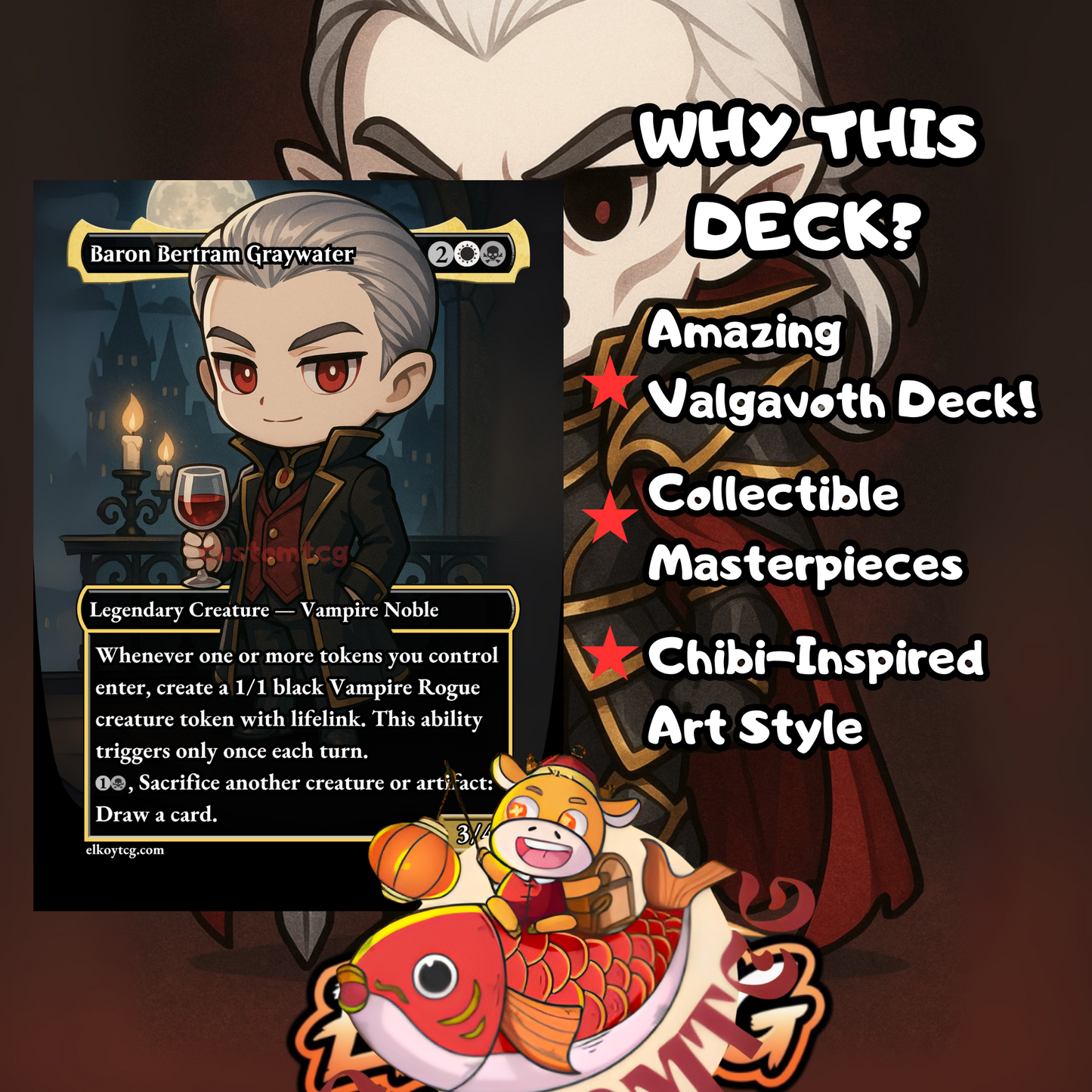 Edgar Markov V2 Chibi Deck