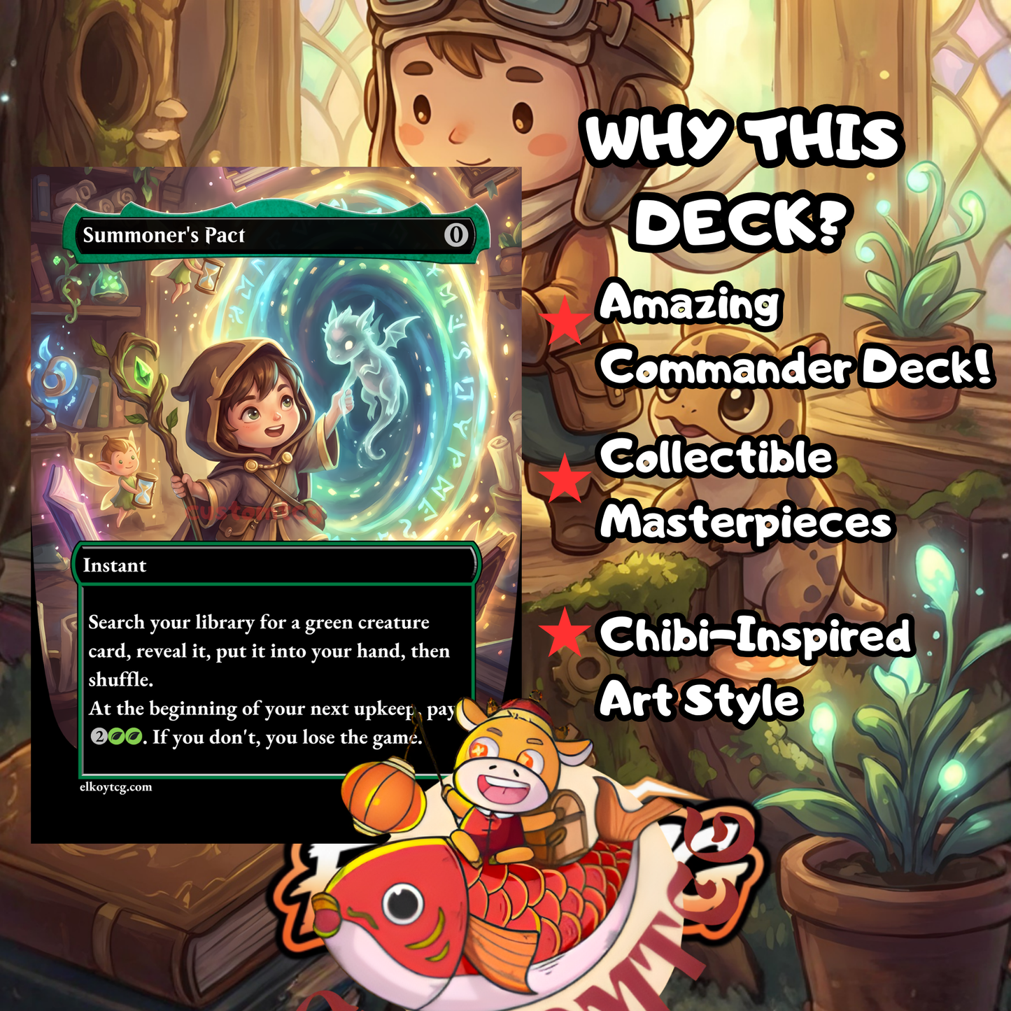 Tannuk, Memorial Ensign — Chibi Deck 🧡🌿