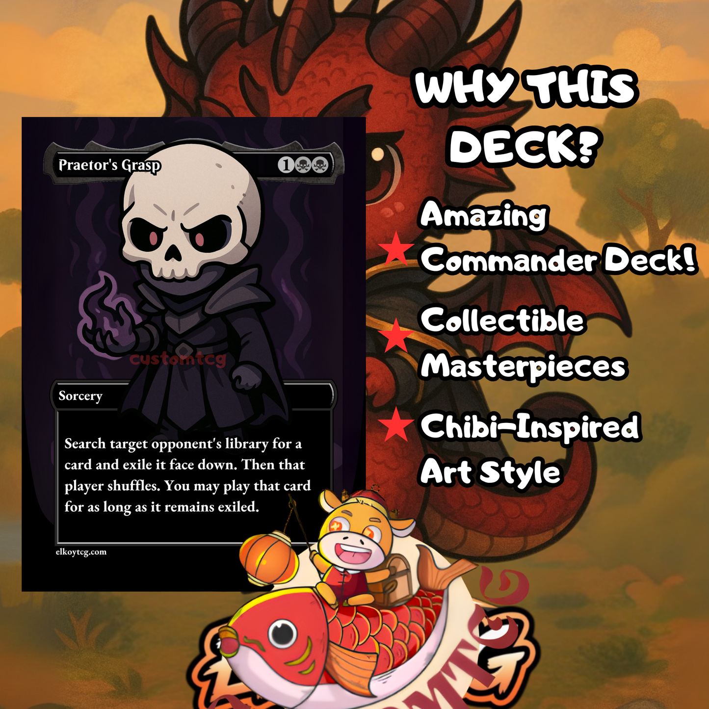 Korvold, Fae-Cursed King Chibi Deck