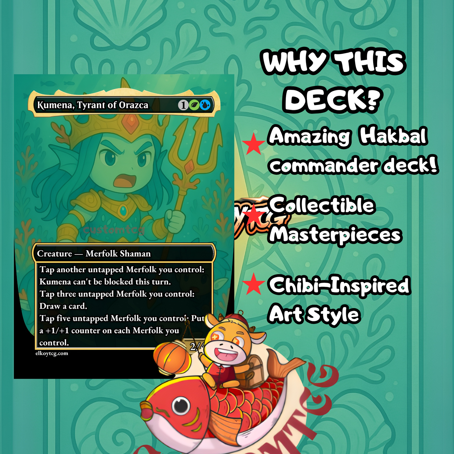 Hakbal Merfolk Custom Deck