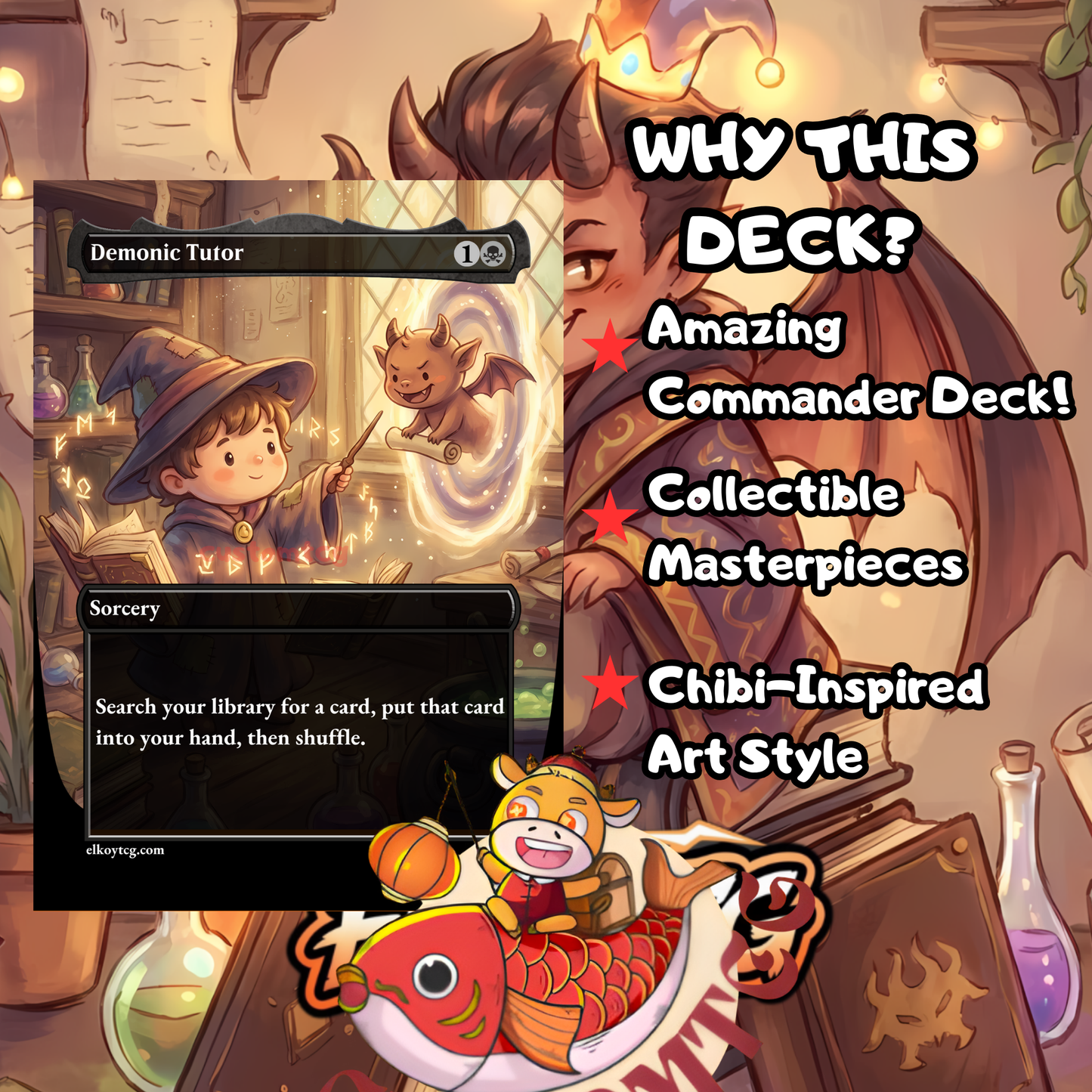 Rakdos, Patron of Chaos Chibi Deck