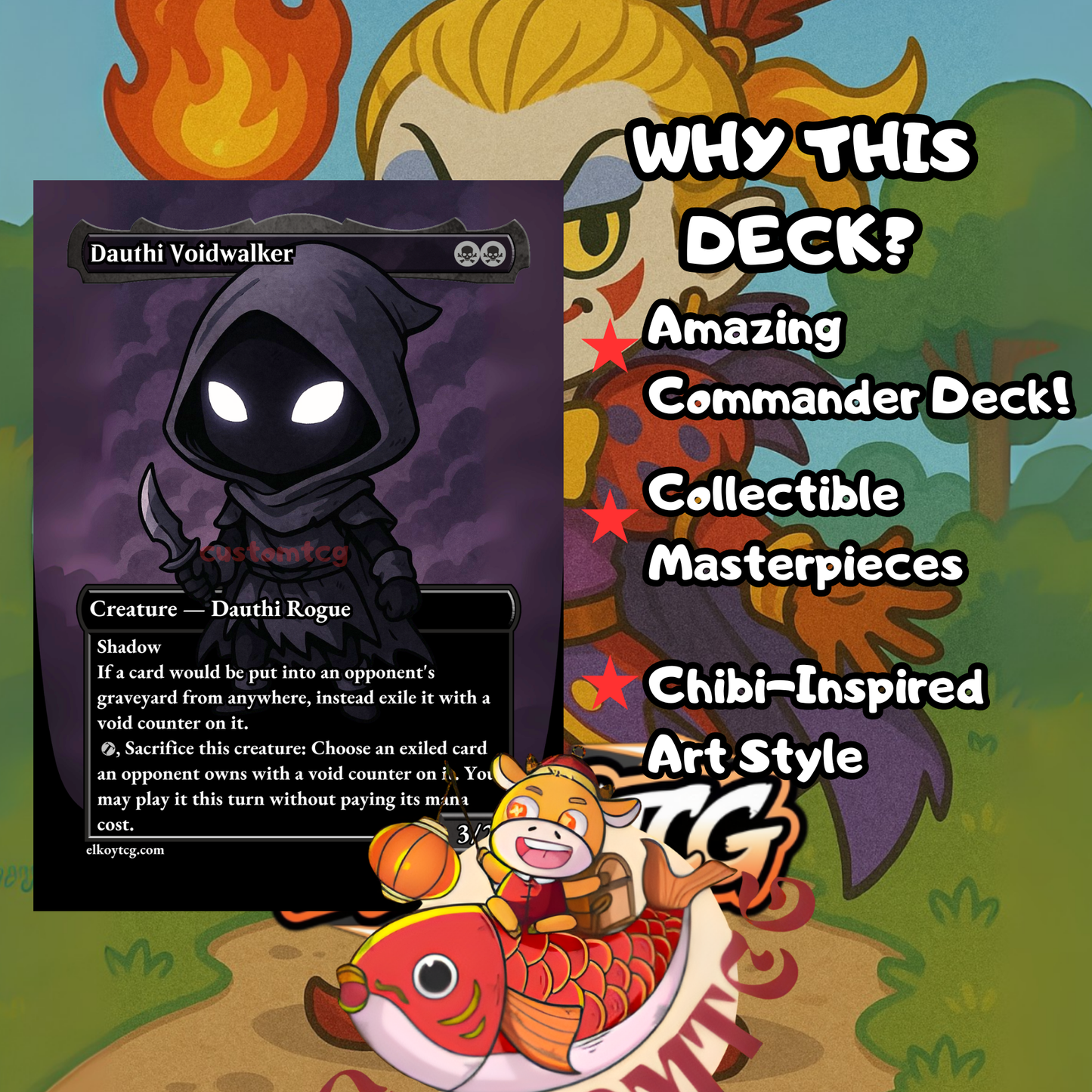 Kefka Chibi Deck