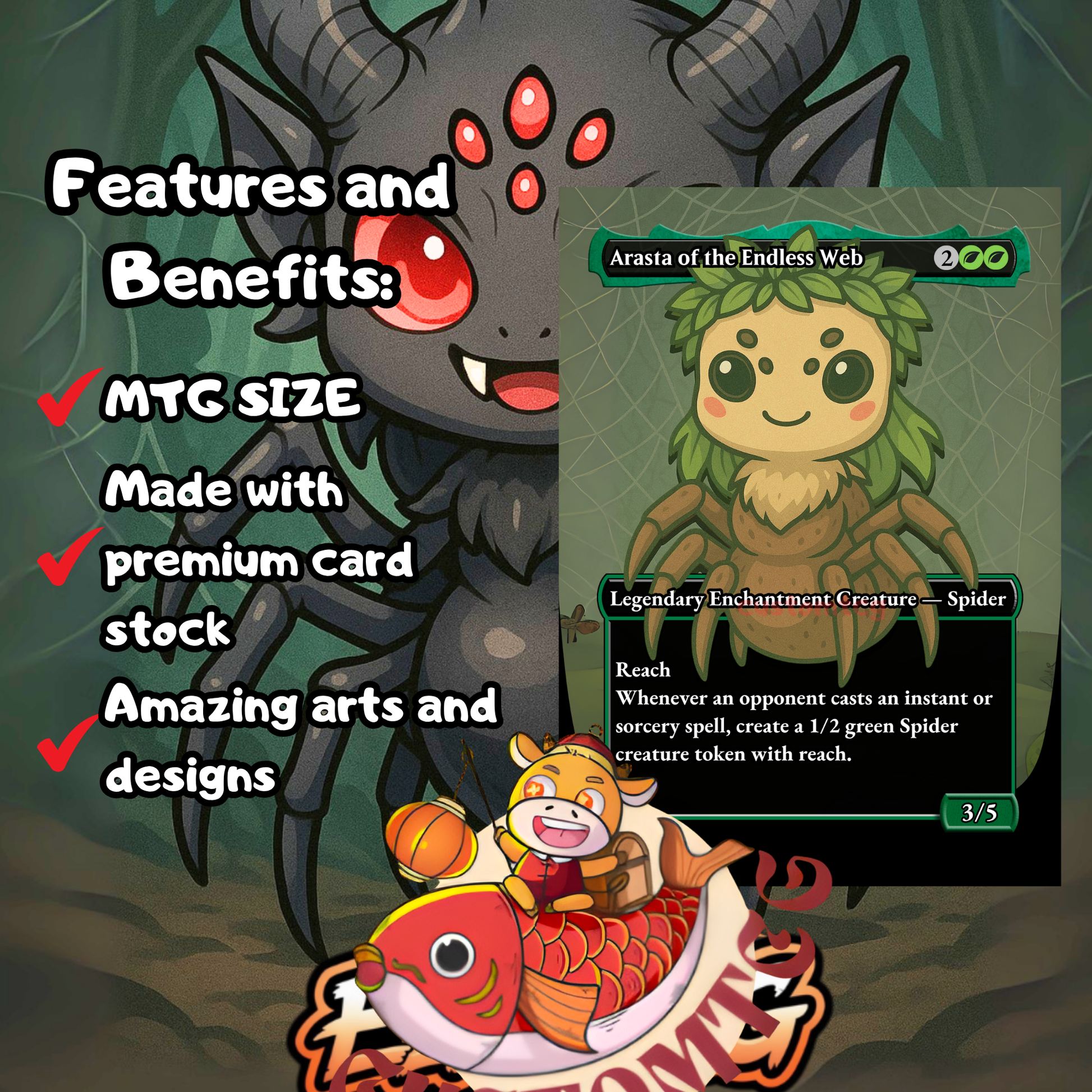 Shelob, Child of Ungoliant Chibi Deck Elkoychibi Shelob, Child of Ungoliant Chibi Deck Elkoychibi