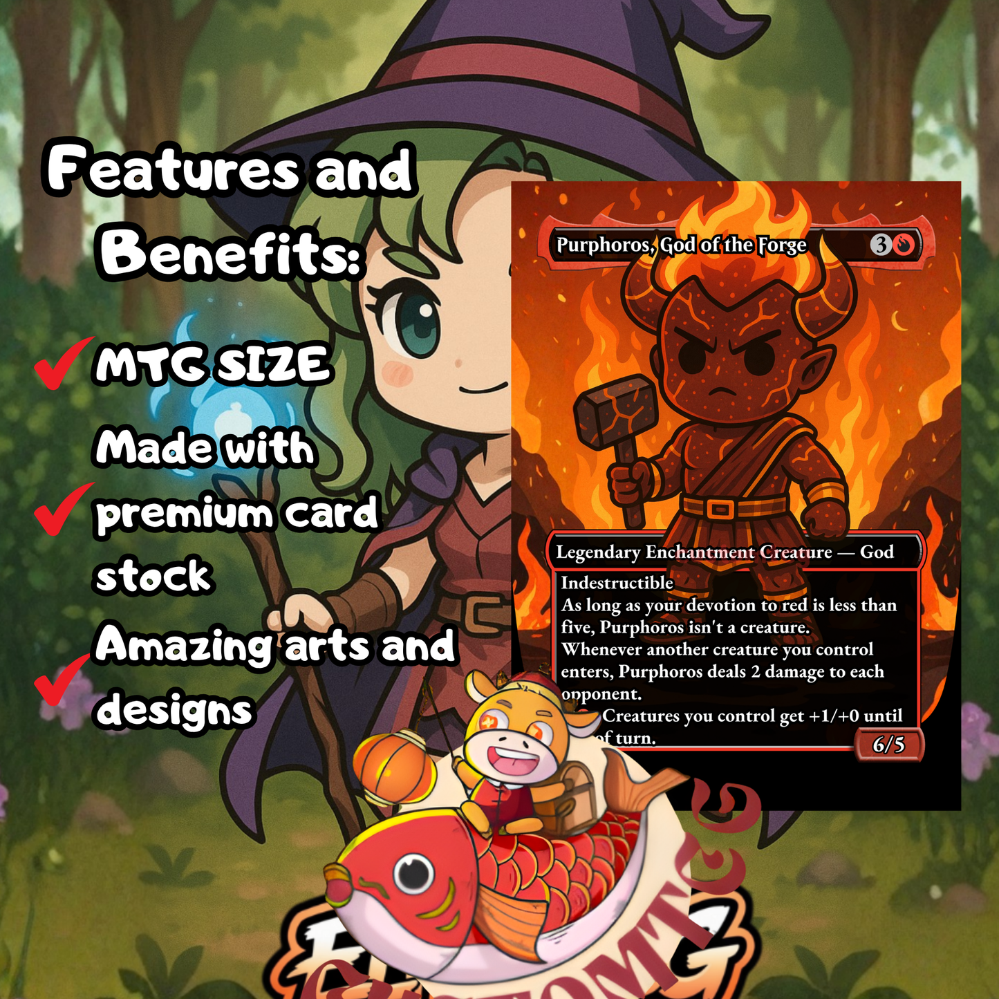 Terra, Magical Adept Chibi Deck