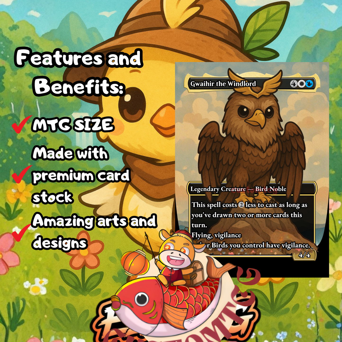 Choco, Seeker of Paradise Chibi Deck
