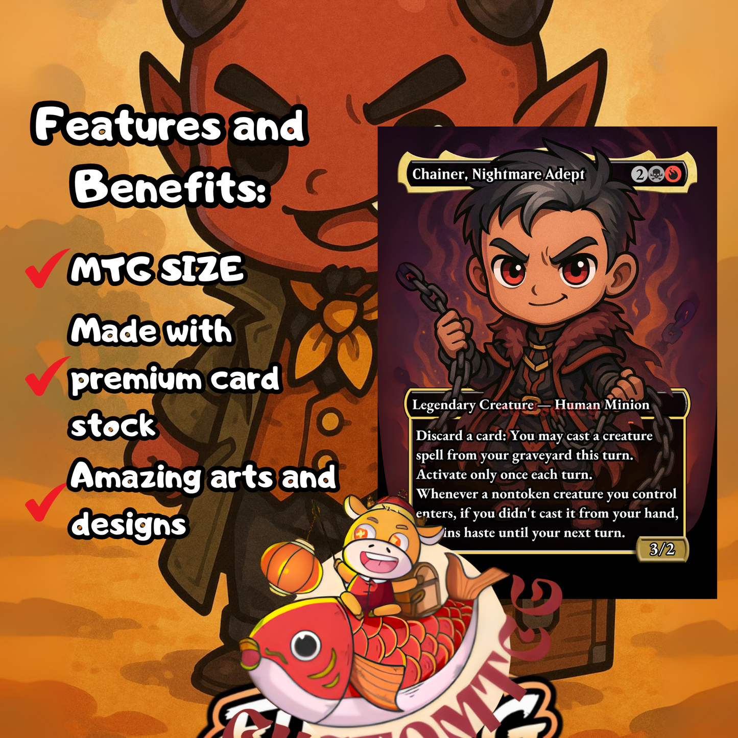 Henzie “Toolbox” Torre Chibi Deck