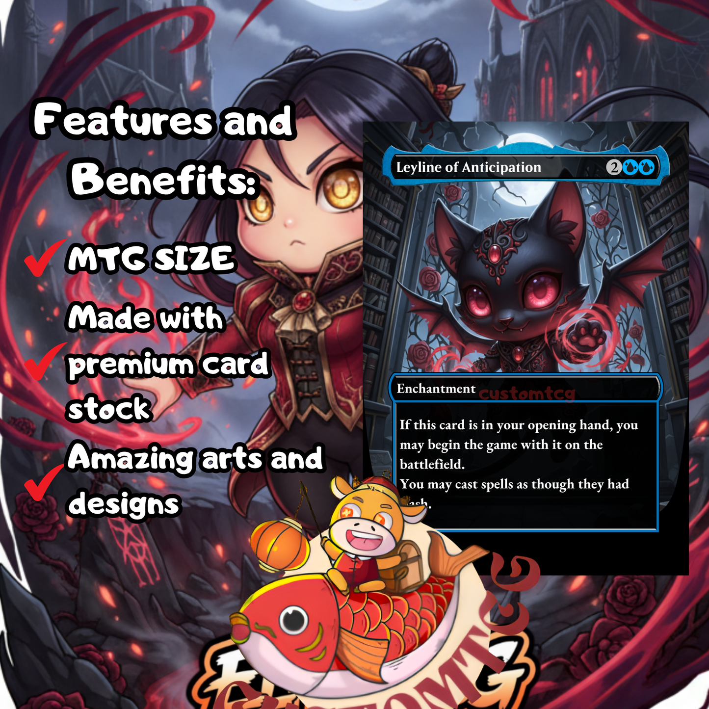 Fire Lord Azula Chibi Commander Deck
