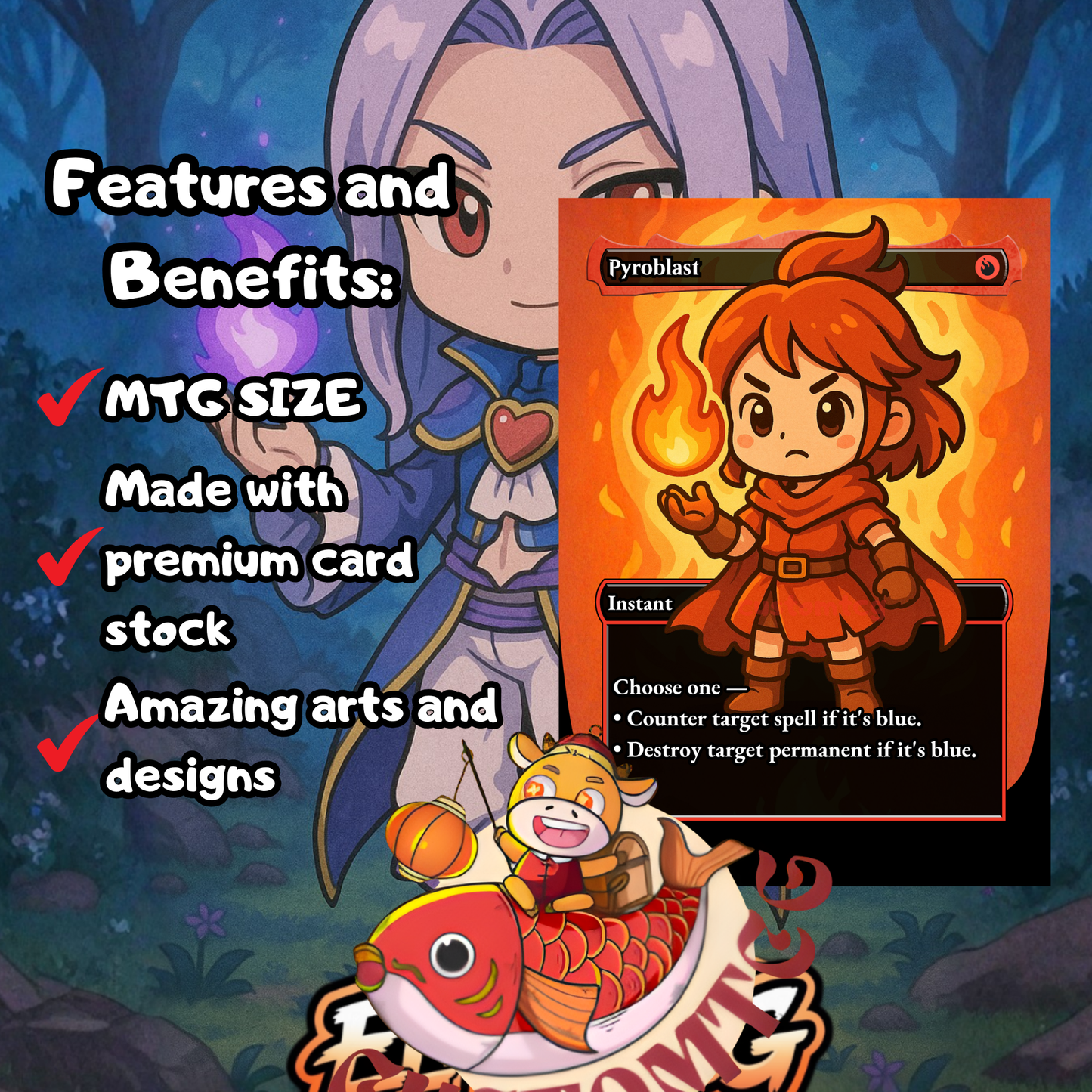 Kuja, Genome Sorcerer Chibi Deck