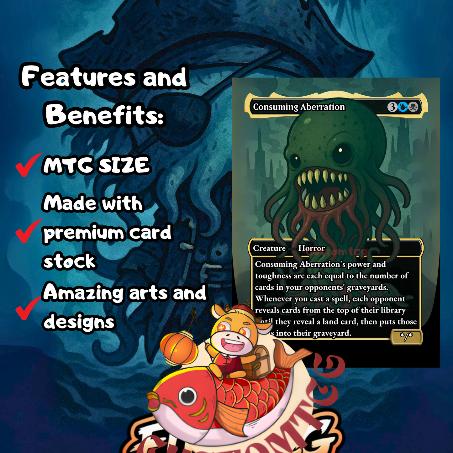 Captain N'ghathrod Chibi Deck