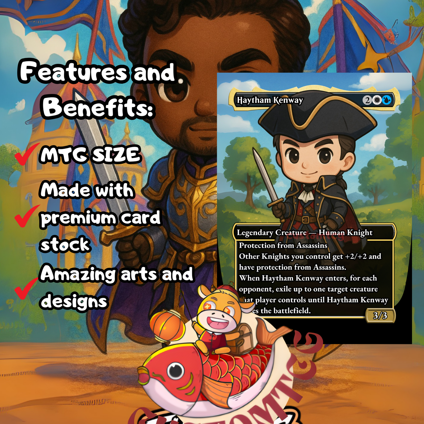 Sidar Chibi Mtg Custom Commander Decks