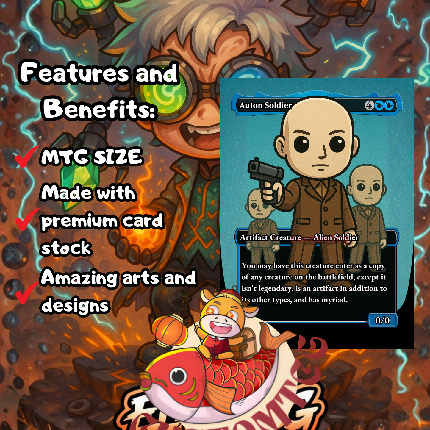 Doc Ock, Evil Inventor Chibi Deck