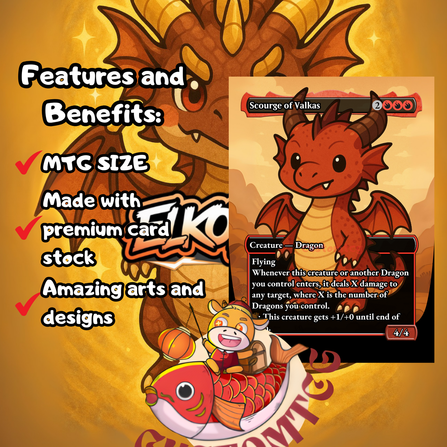 The Ur-Dragon Chibi Deck