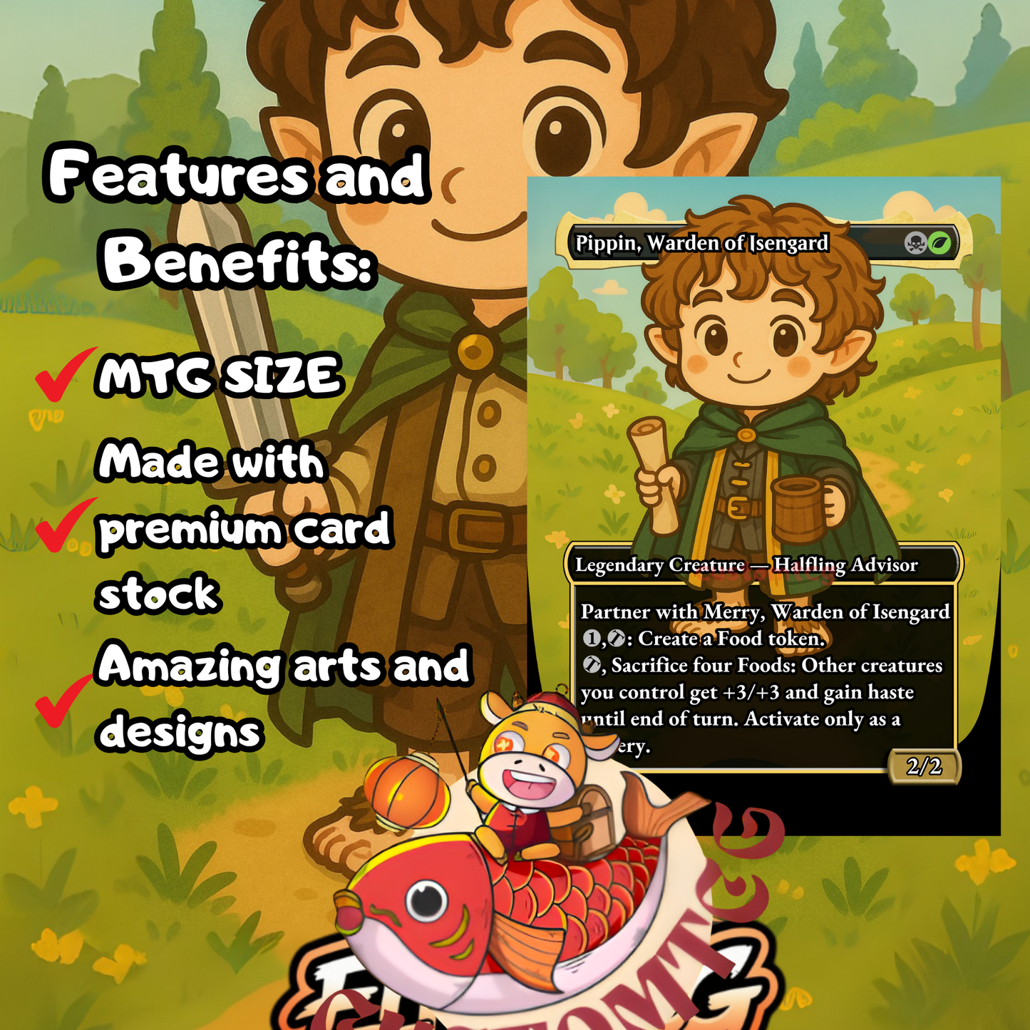 Frodo And Sam Chibi Deck