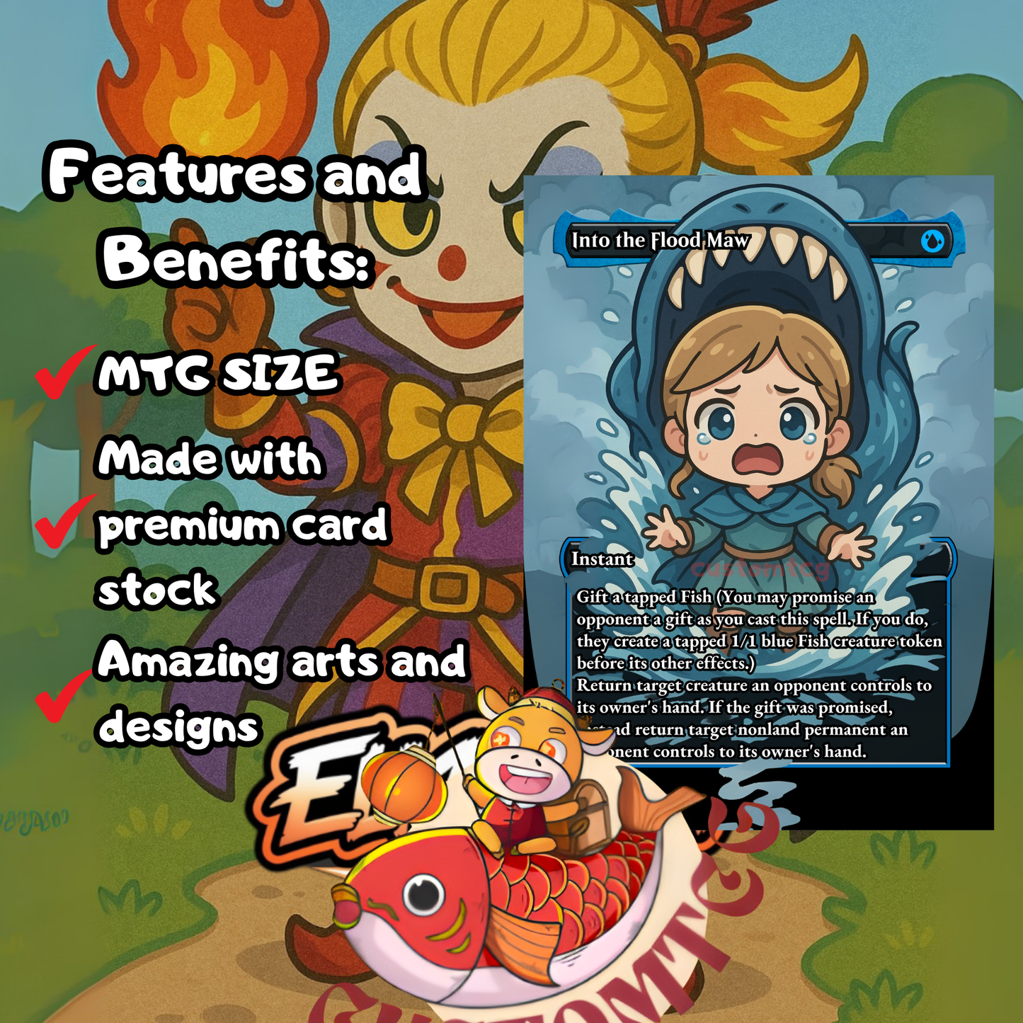 Kefka Chibi Deck