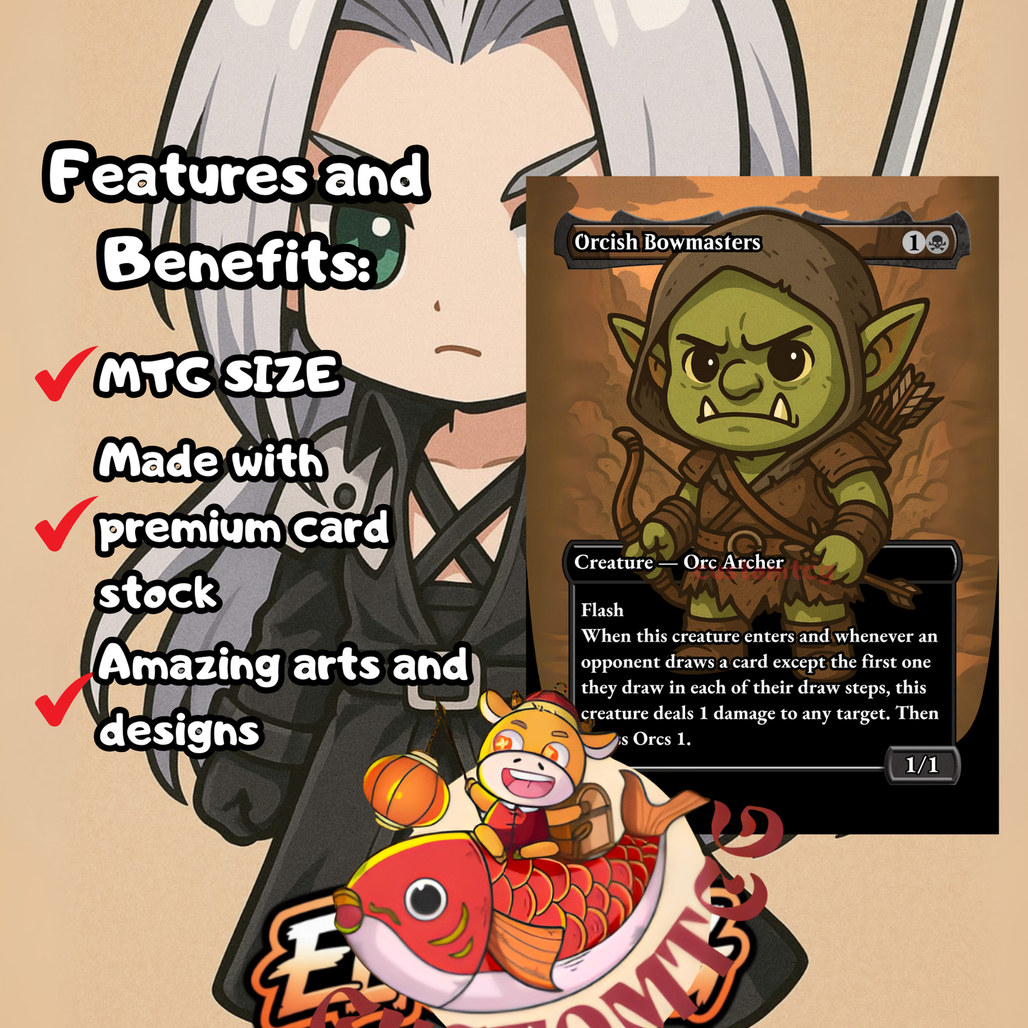 Sephiroth Chibi Deck
