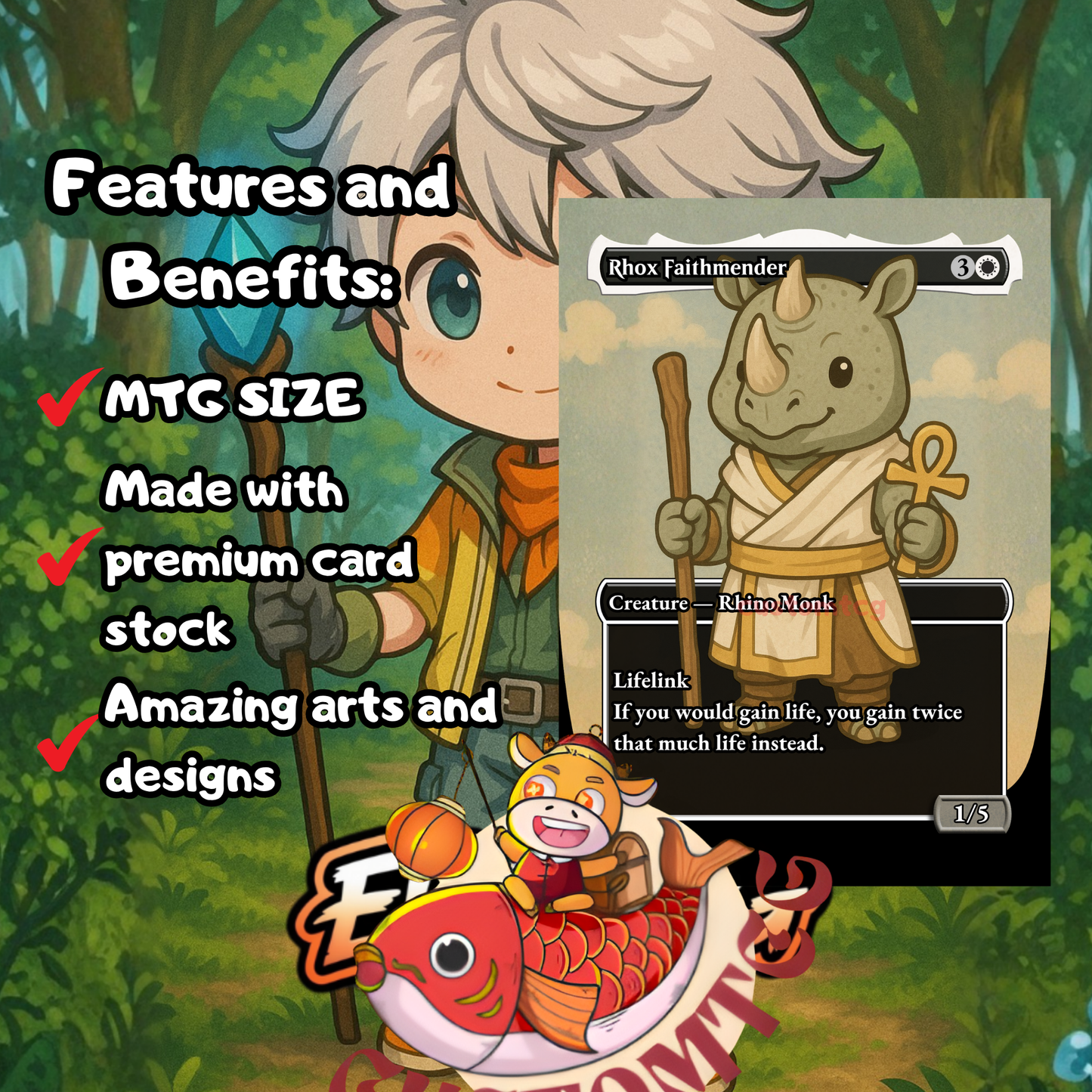 Hope Estheim Chibi Deck