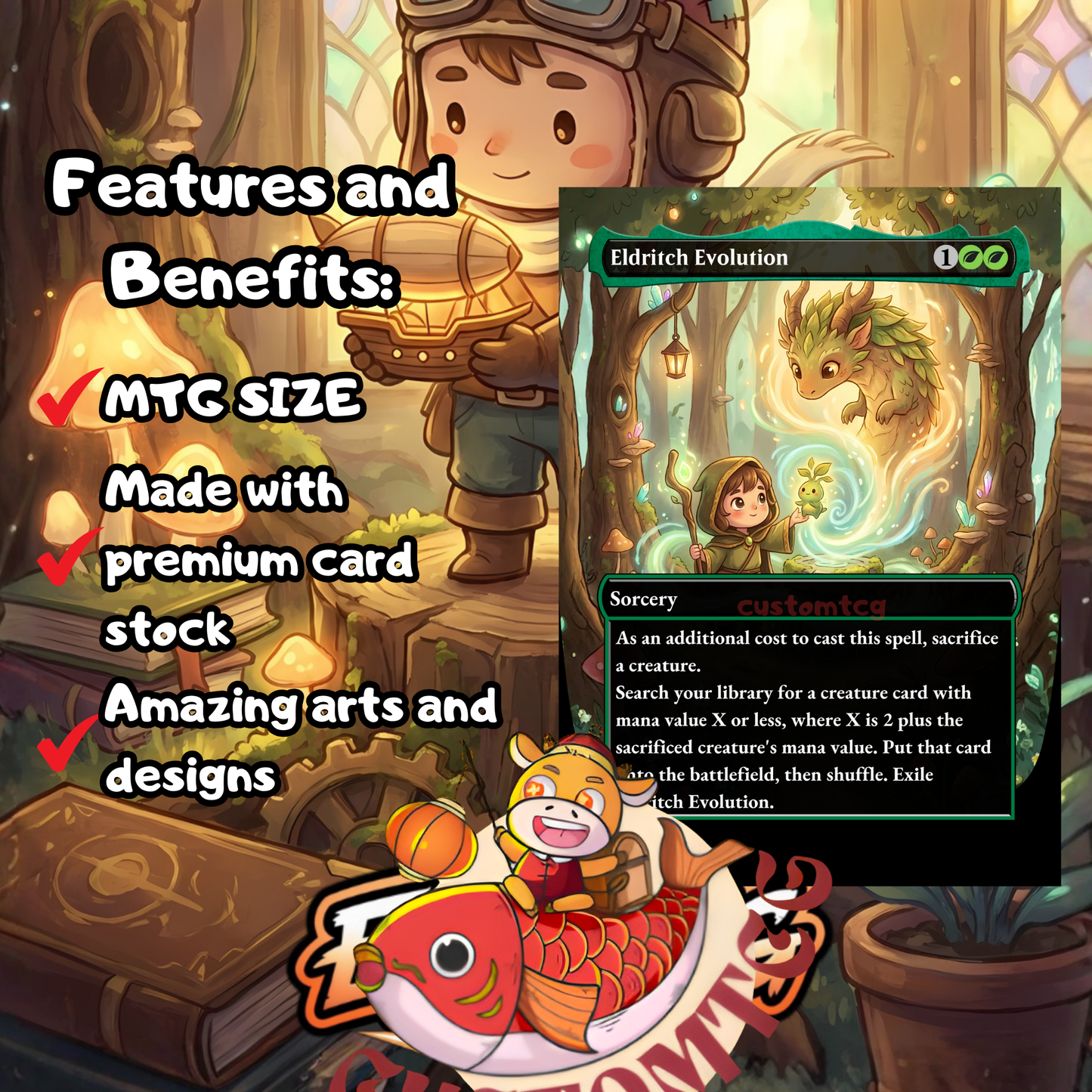 Tannuk, Memorial Ensign — Chibi Deck 🧡🌿