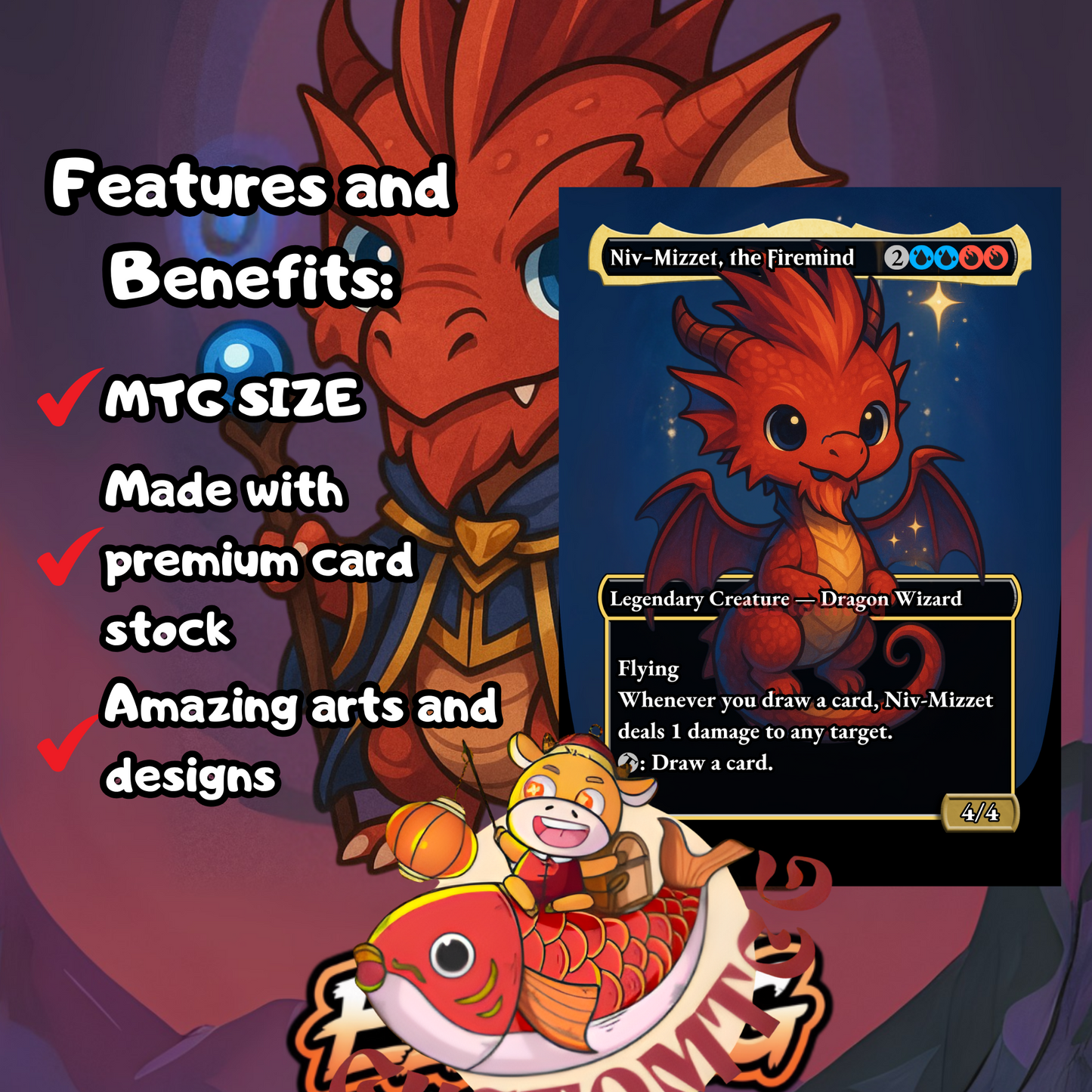 Niv-Mizzet, Parun Chibi Deck