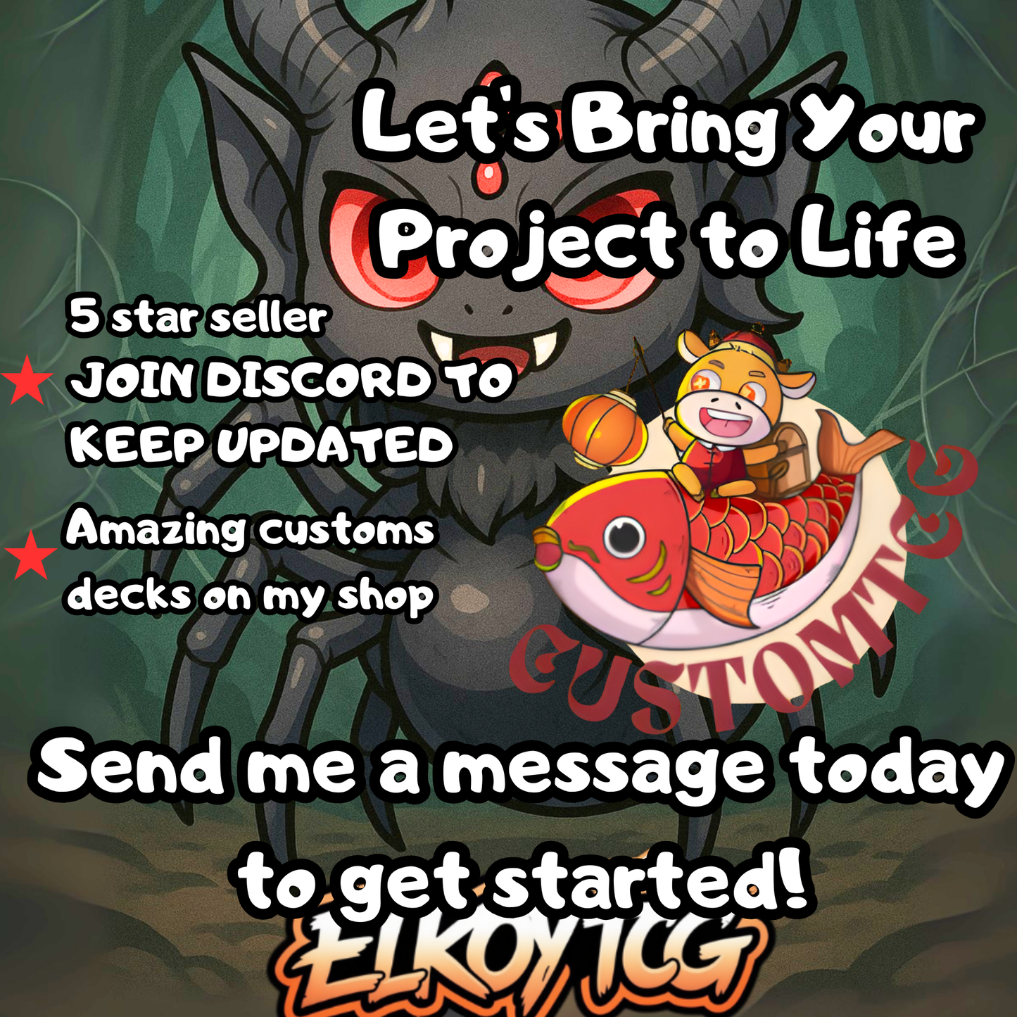 Shelob, Child of Ungoliant Chibi Deck