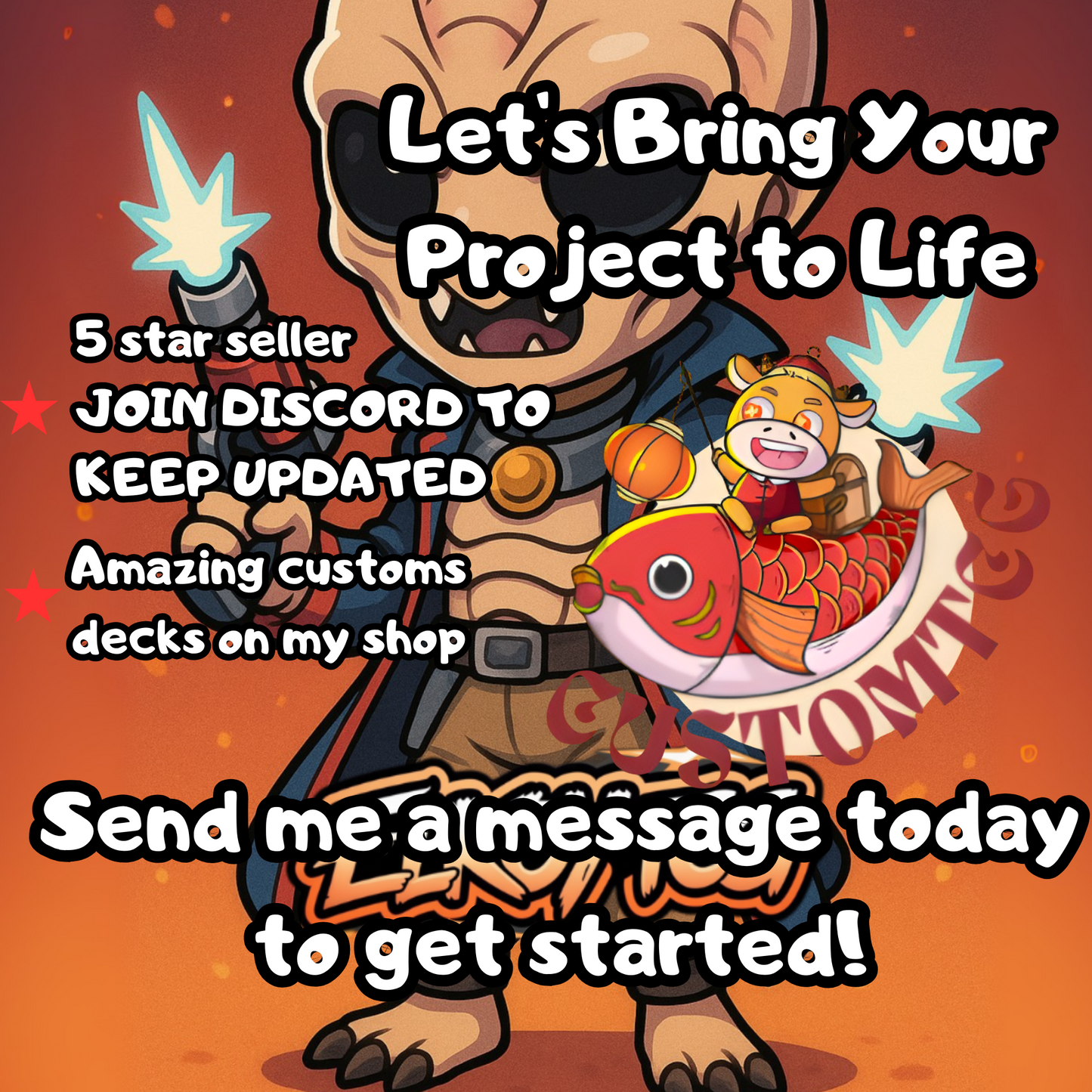 Ghyrson Starn Chibi  Deck