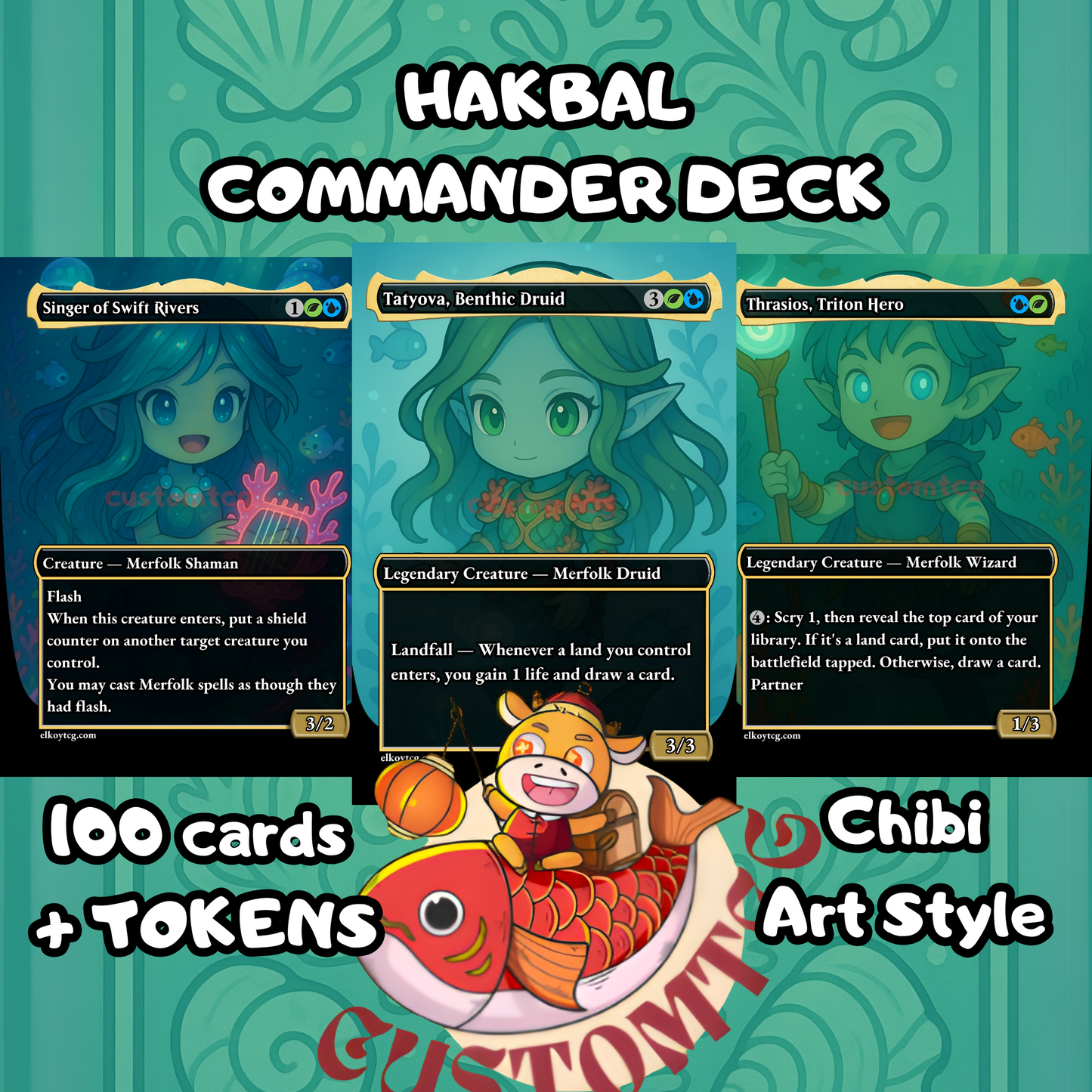 Hakbal Merfolk Custom Deck