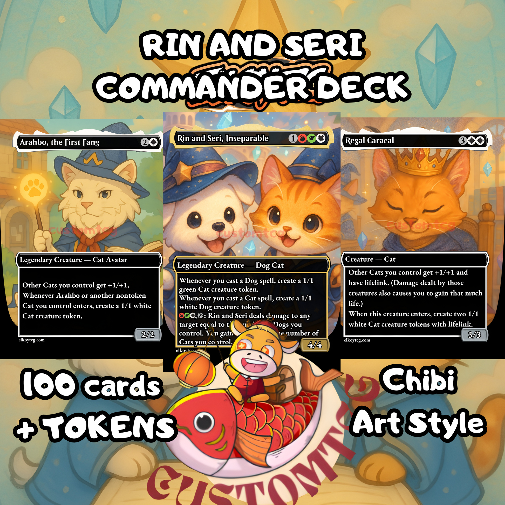 mtg rin and seri commander deck Rin and Seri Custom Deck – Elkoychibi